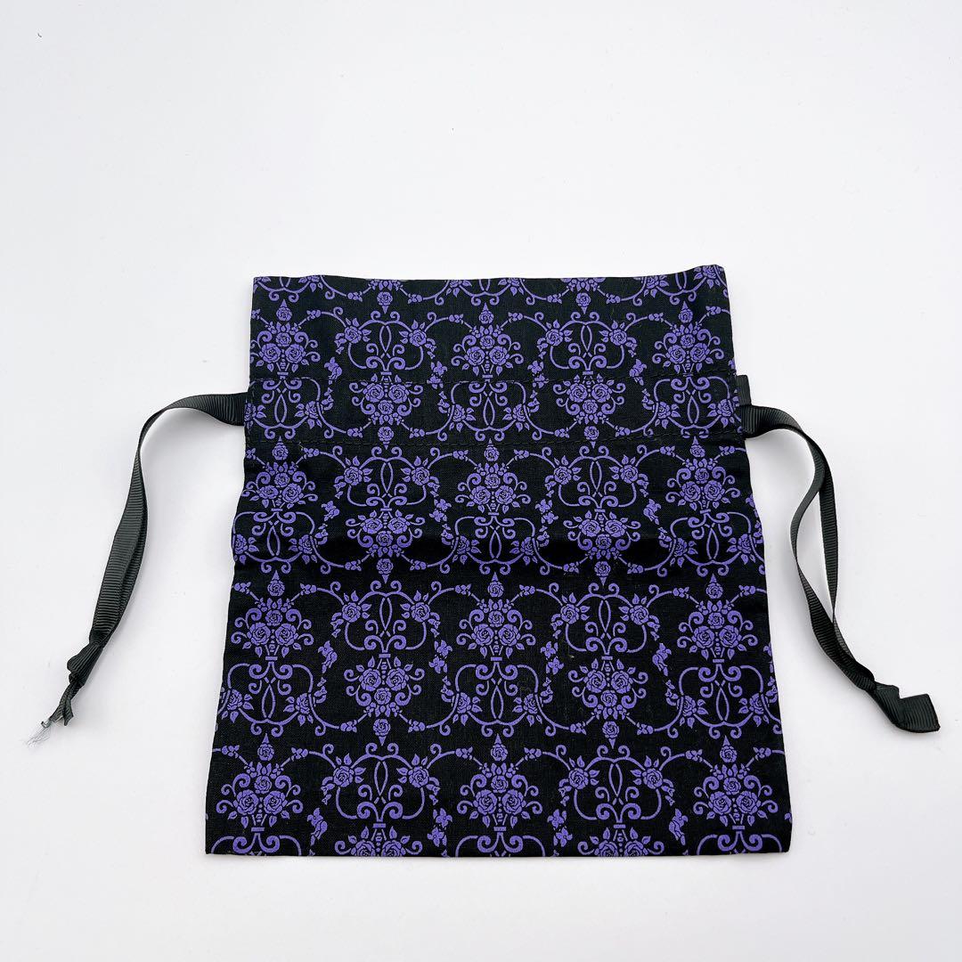 極美品✨ANNA SUI アナスイ 財布 二つ折り財布 ブラック/ゴールド