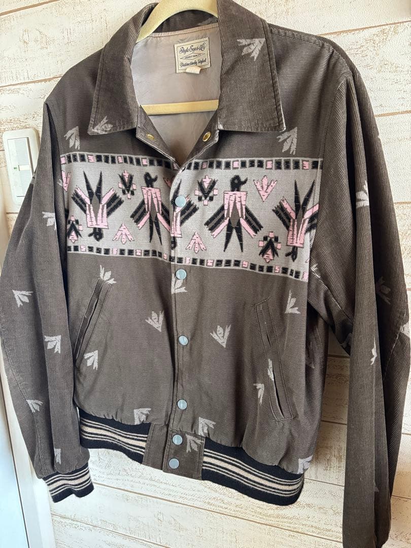 ギャバジャン サンダーバード コーデュロイジャケット 38 ロカビリー