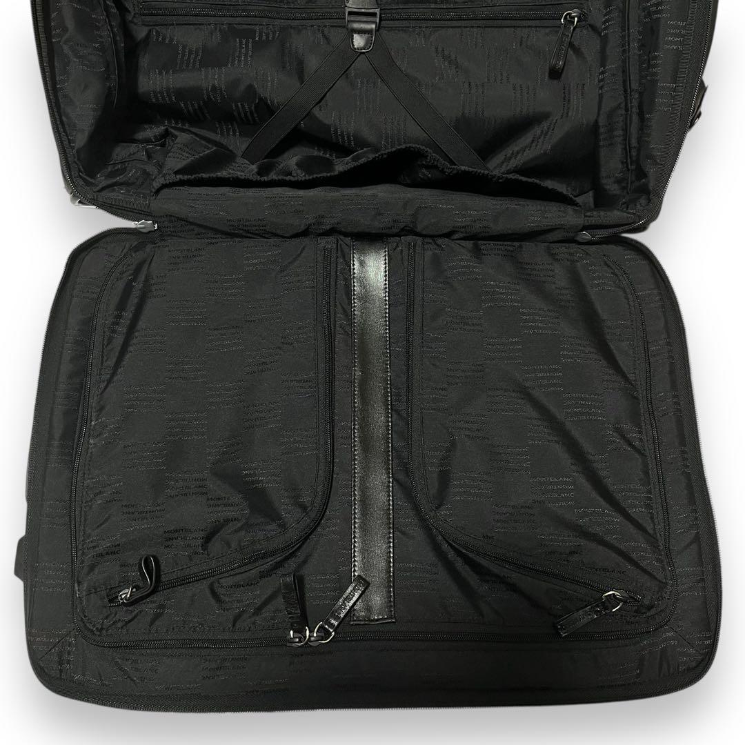 MONTBLANC モンブラン スーツケース キャリーケース 2輪 ブラック 黒