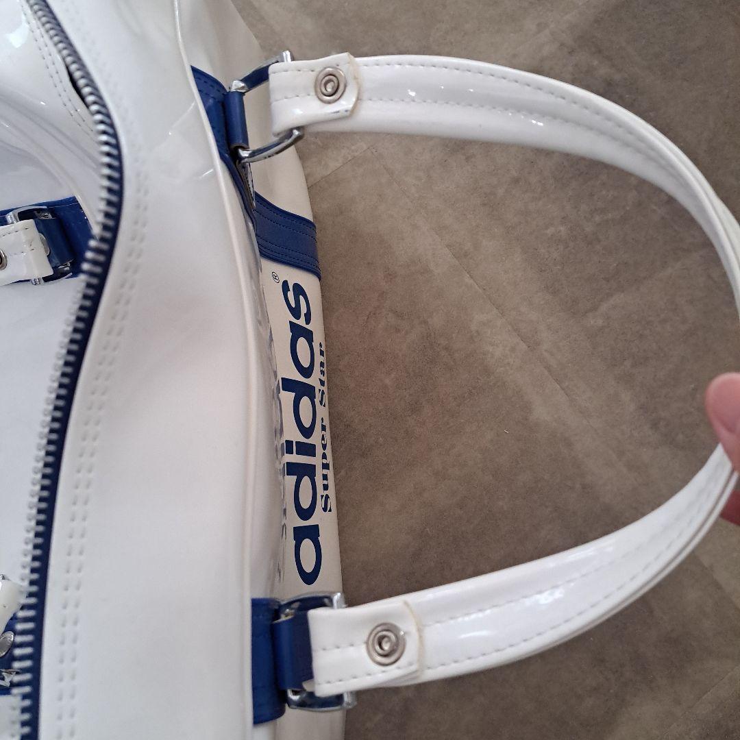 adidas　アディダス　エナメルバッグ　ボストンバッグ　ヴィンテージ　80s