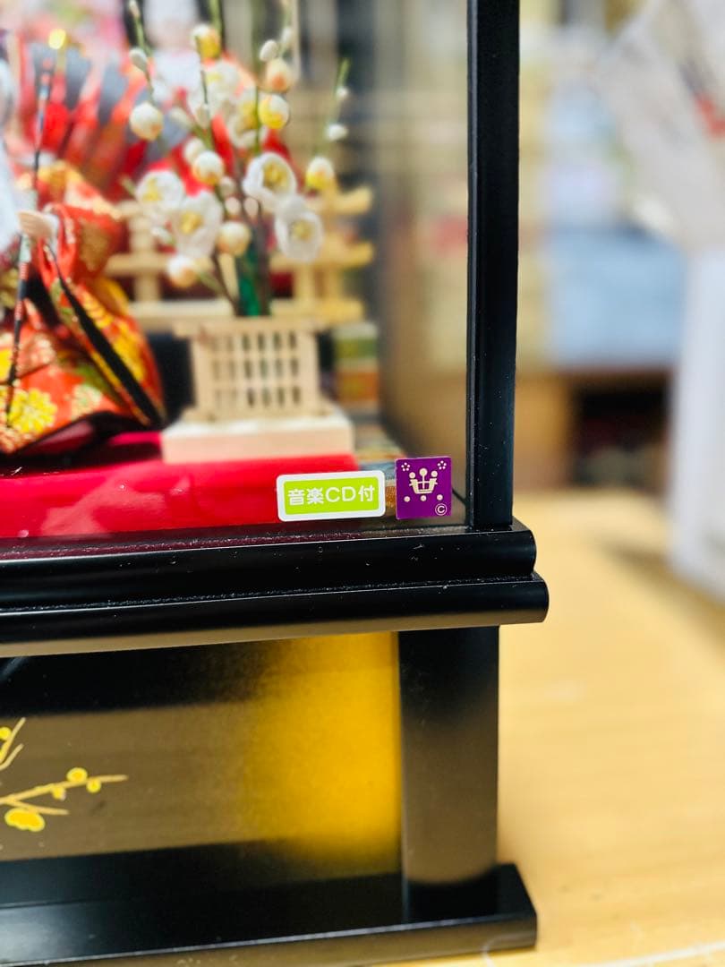 雛人形 ガラスケース付き