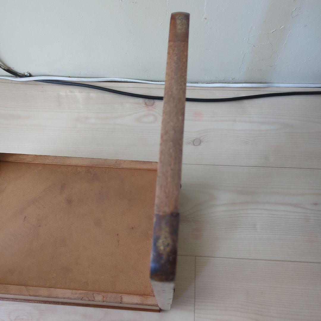 ヴィンテージ　収納付ミシン椅子 スツール 置物台 小物入れ 木製 昭和レトロ