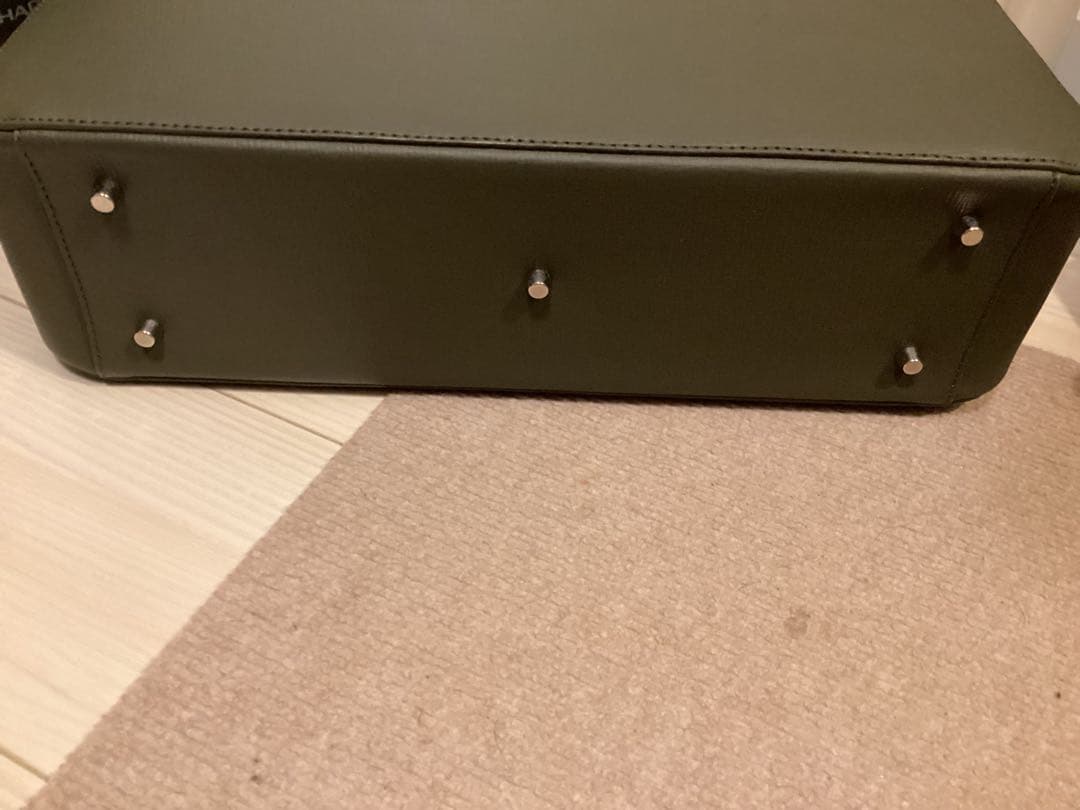 新品未使用品FARO オリーブグリーン ビジネスバッグ