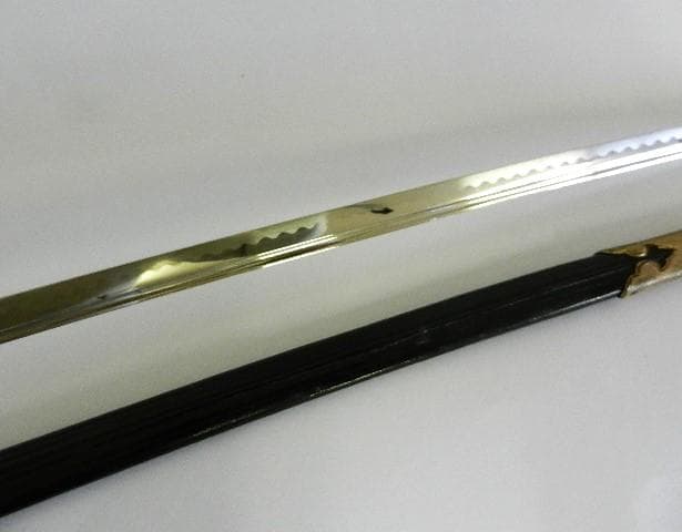 昭和初期の旧海軍士官儀礼用・指揮用サーベル型軍刀　長剣模造刀　全長８４．５㌢