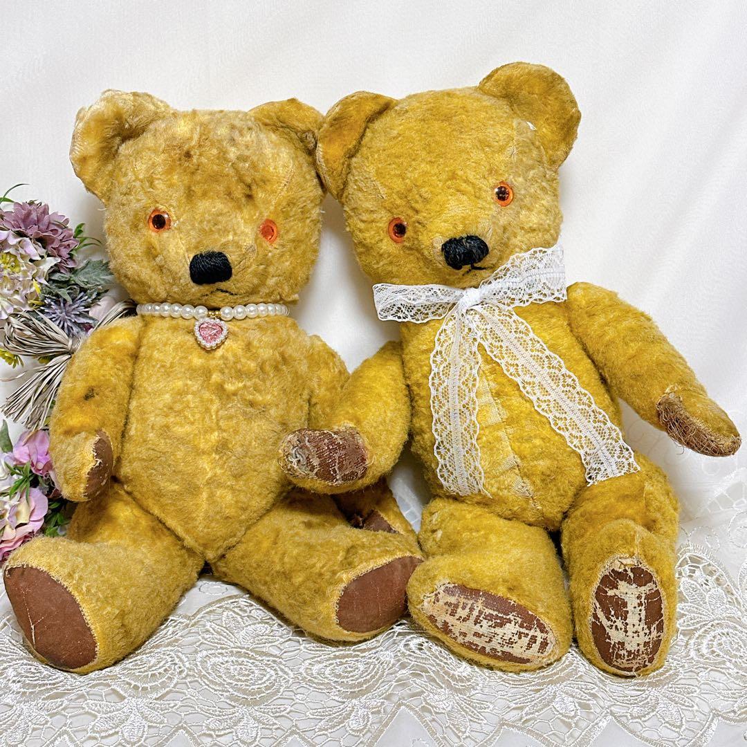 ❤️愛されチャドバレーベア❤️1950年頃　テディベア　アンティークベア　ビンテージ