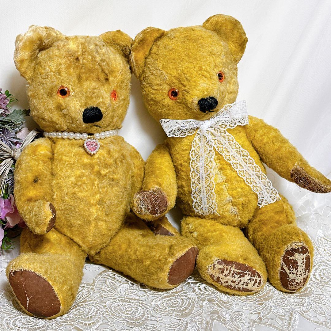 ❤️愛されチャドバレーベア❤️1950年頃　テディベア　アンティークベア　ビンテージ