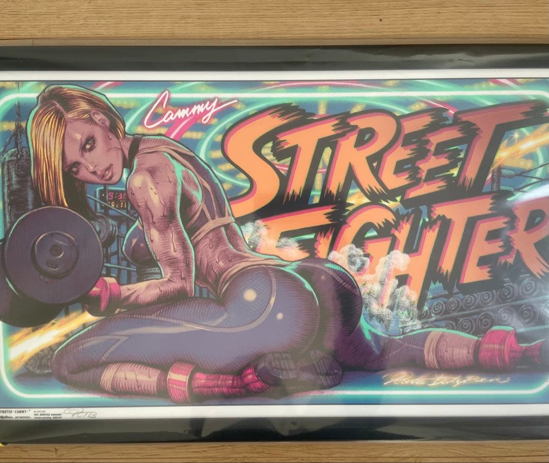 ポスター EROSTIKA STREET FIGHTER \