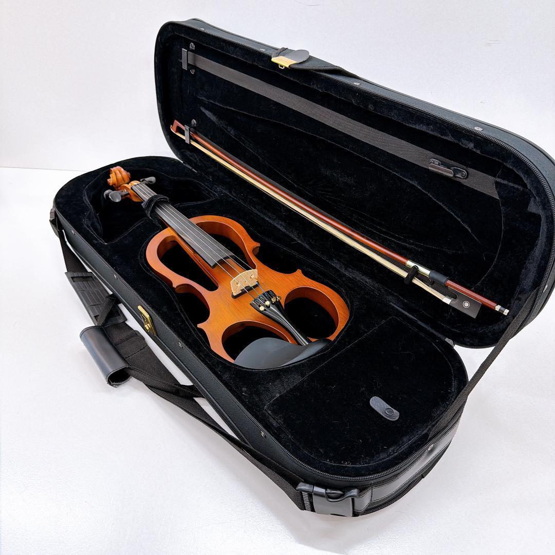 【良品】キクタニ エレクトリックバイオリン ESV-380 4/4 ブラウン