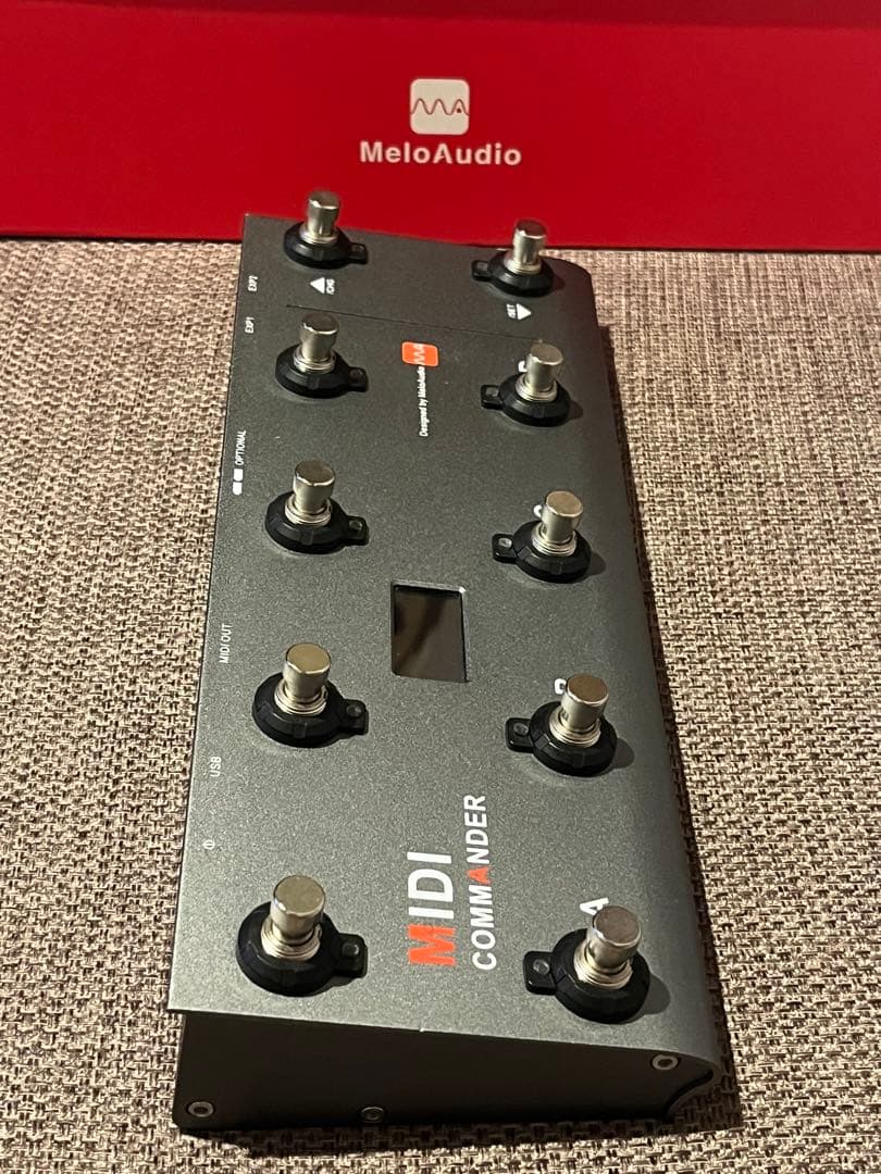 Melo Audio MIDI COMMANDER フットコントローラー