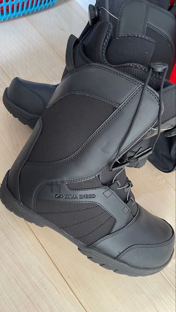 【ZUMA】スノーボードブーツ ブラック 収納バッグ付き