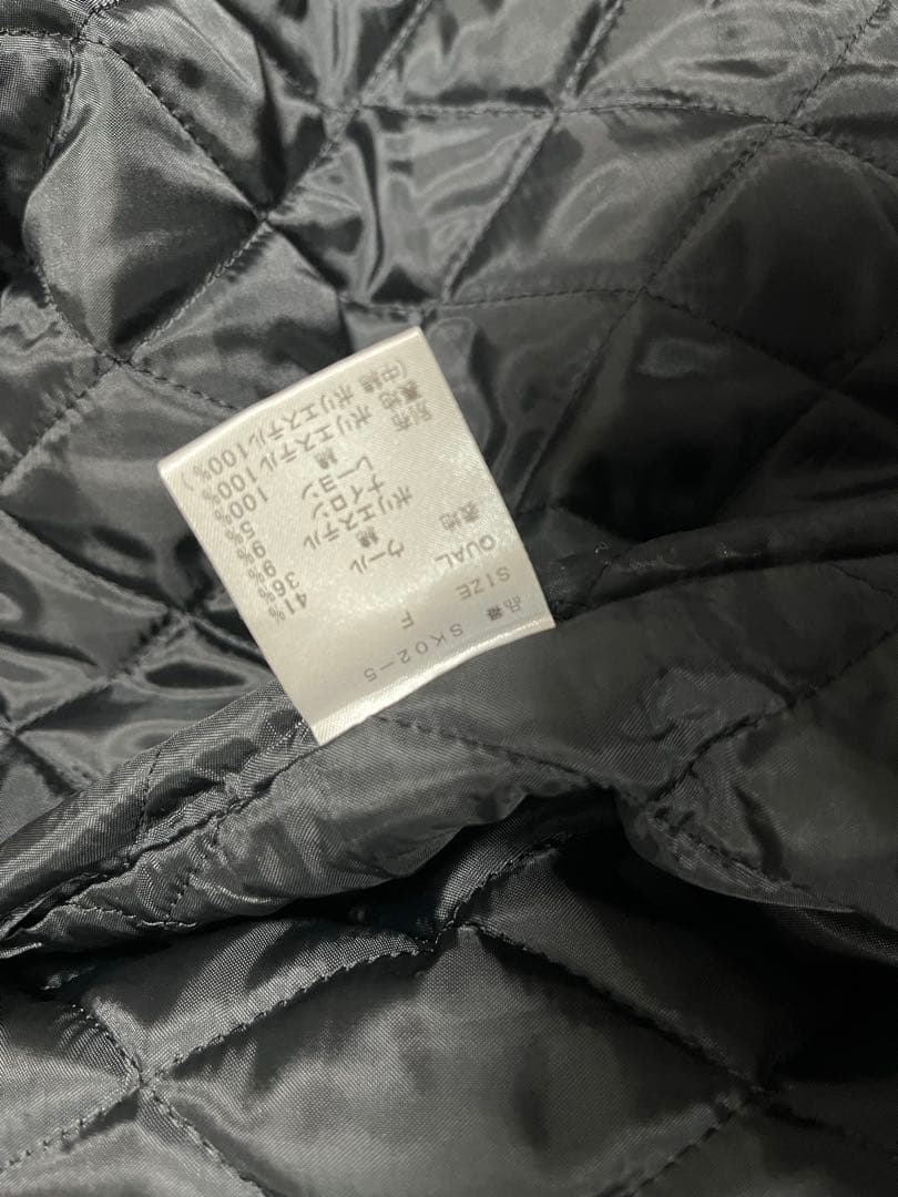 SINME パデットジャケット ウール コート