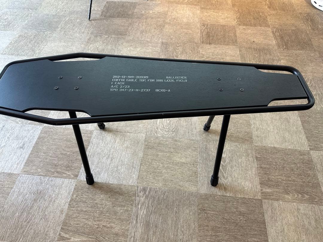 バリスティクス SBSテーブルトップ(コフィン) sbsスツールキット付き