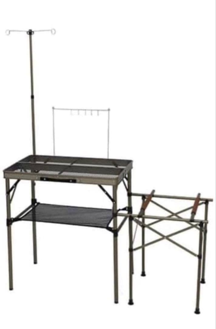 ♦︎美品♦︎クイックキャンプ フルメッシュキッチンテーブル