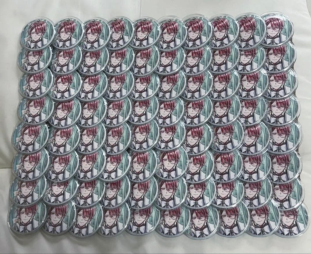 あくねこ 悪魔執事と黒い猫 缶バッジ フェネス ハネムーン A3 80個