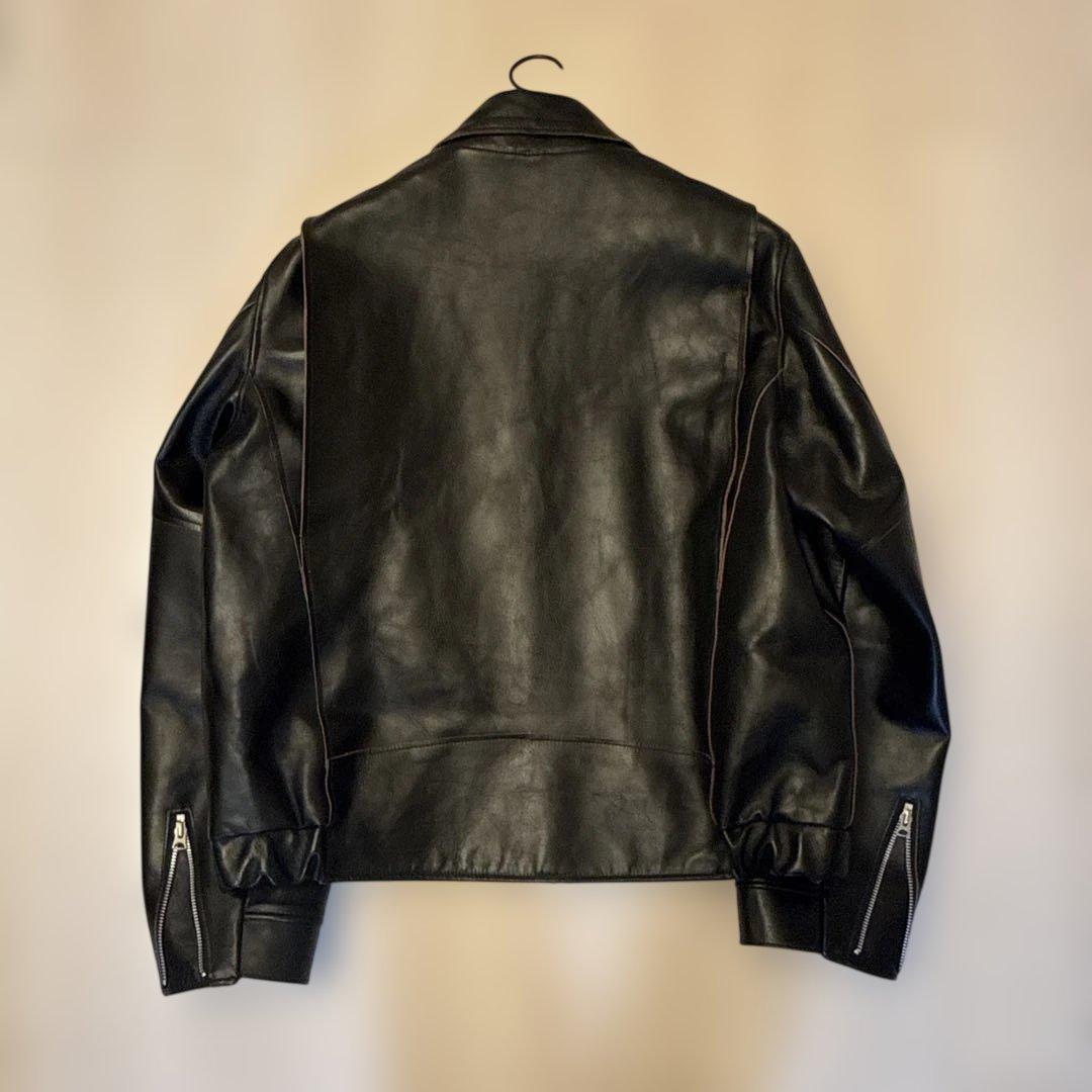 25ss Sacai サカイ レザージャケット SIZE:3