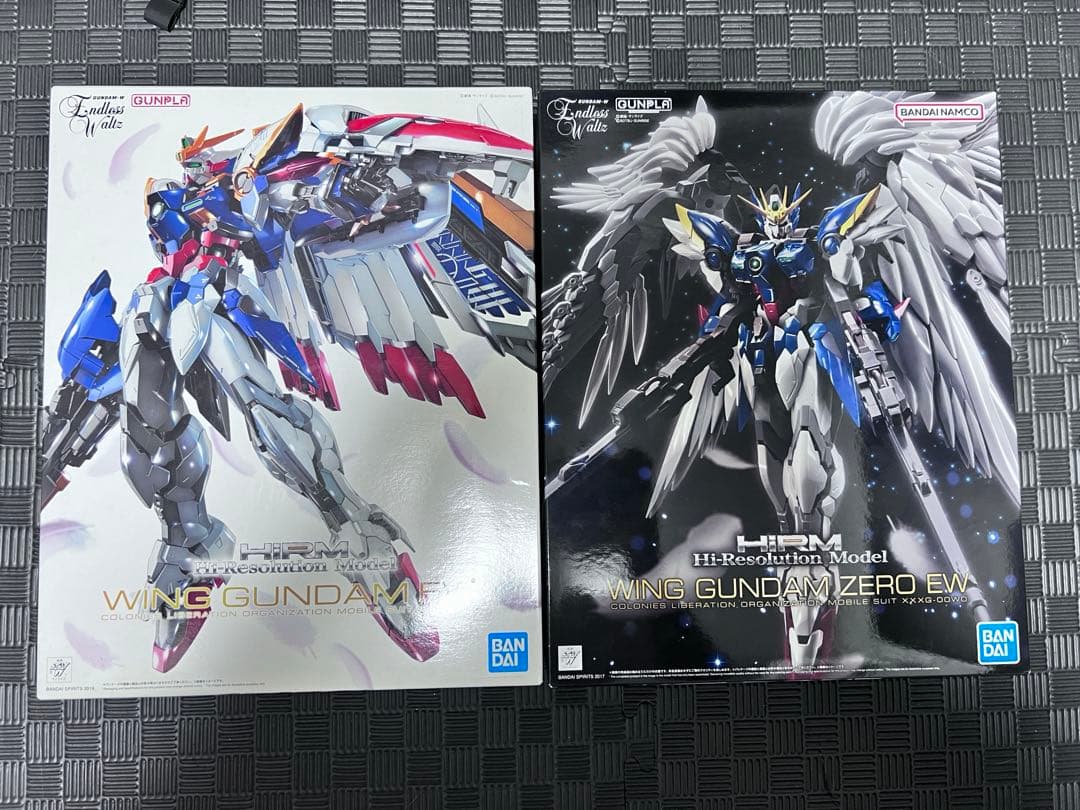 HiRMハイレゾリューションモデル ウイングガンダム& ウイングガンダムゼロEW