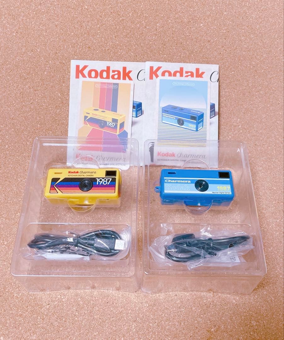Kodak Charmera キーチェーン デジタルトイカメラ 2点セット①