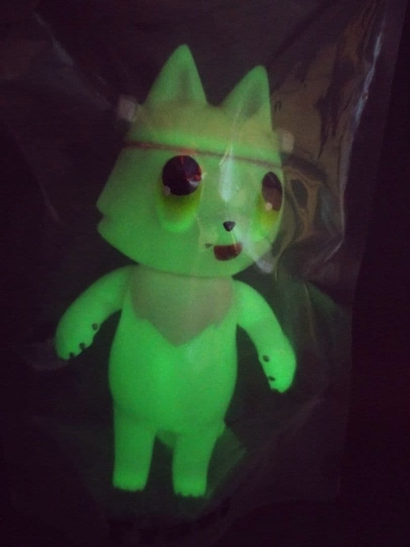 bite morph Frazi【ぶどうジェリー】蓄光ソフビ