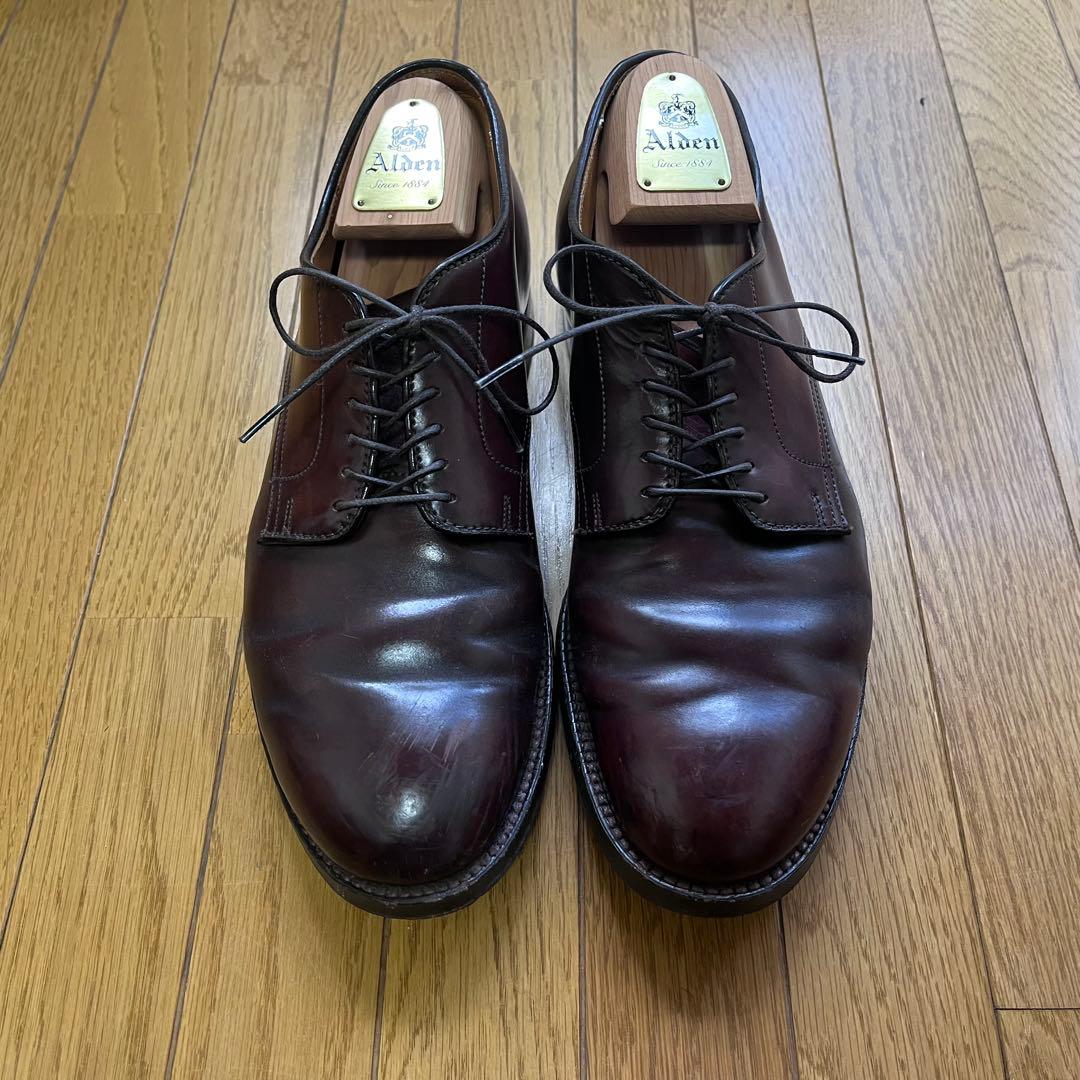 靴 Alden 53501 cordovan burgundy