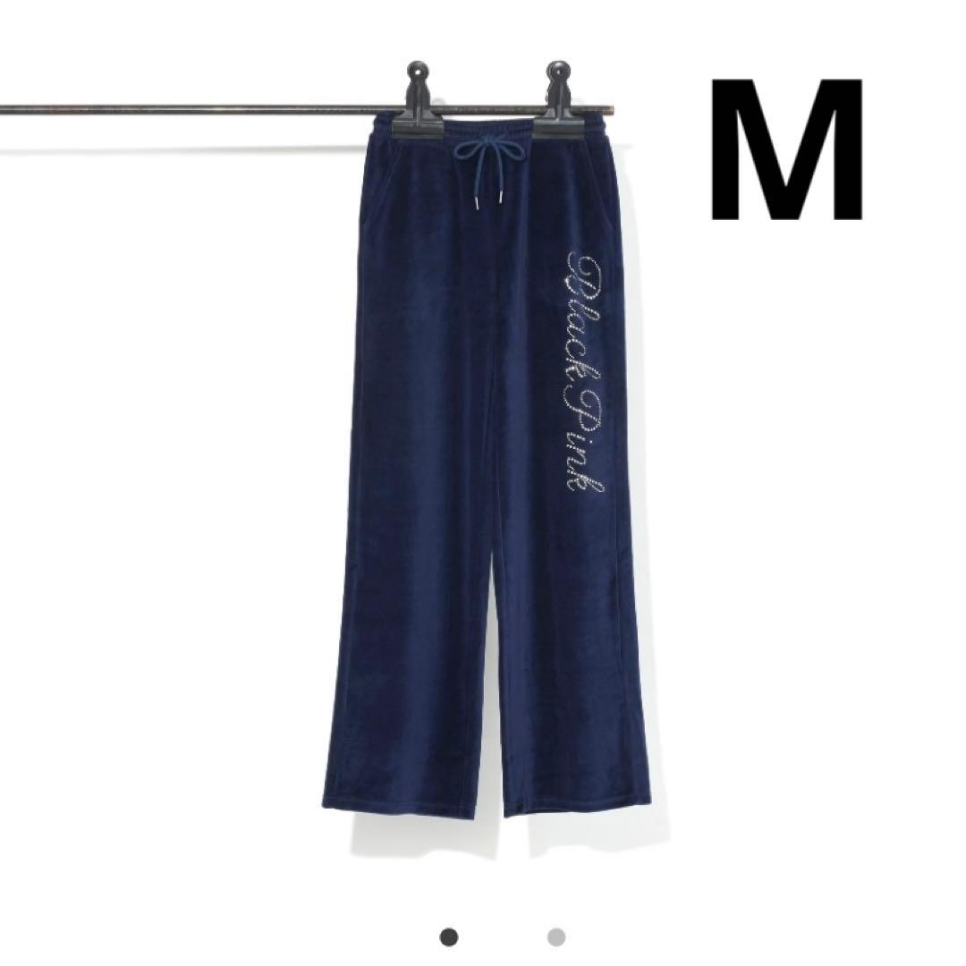 BLACKPINK ベロアロングパンツ