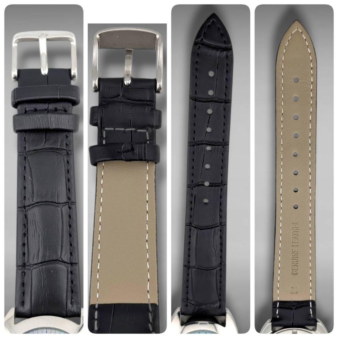 【新品電池/ベルト・稼働・美品】カステルバジャック ブルーシェル 7Pダイヤ