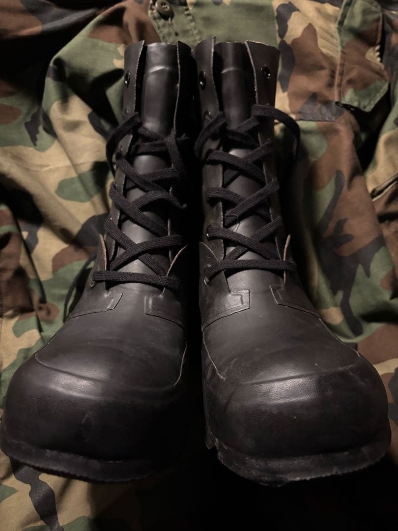 アメリカ軍 実物 ミッキーマウスブーツ 7R デッドストック バニーブーツ