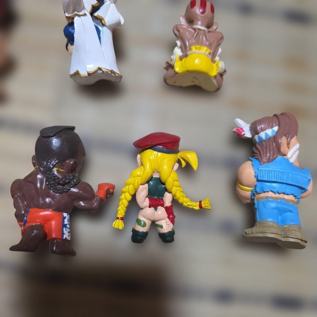 ストリートファイター2 デフォルメ　ガレージキット　ボークス　彩色済16体セット