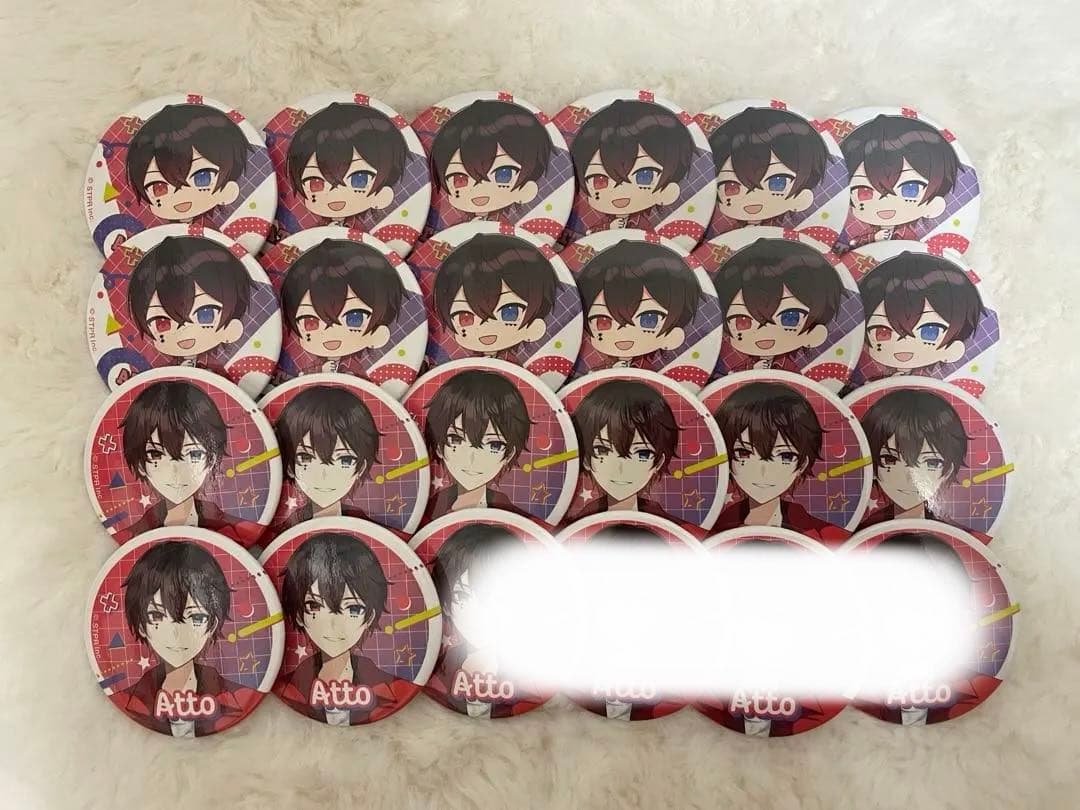 あっとくん私服 武道館ビジュ 缶バッジ まとめ売り
