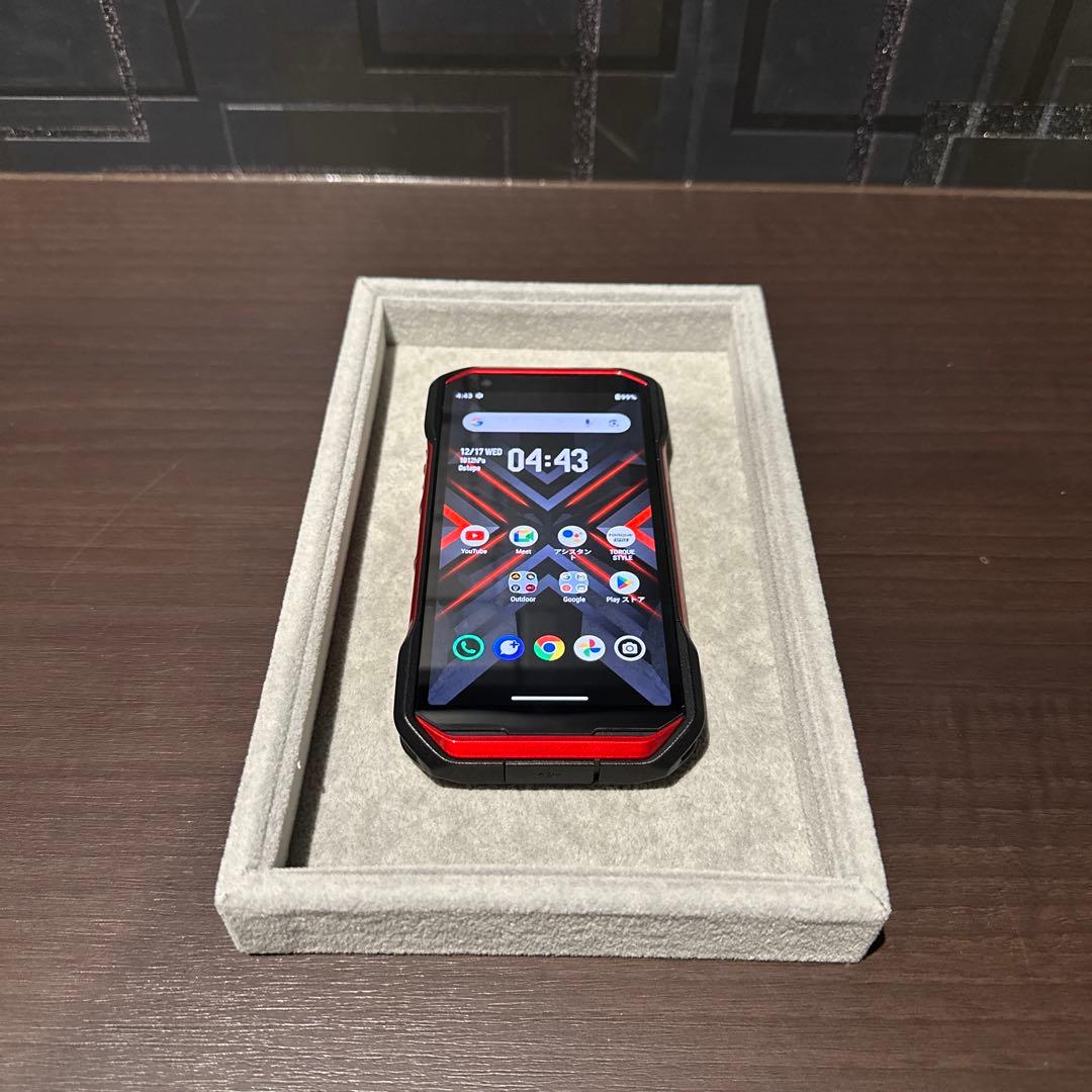 【液晶画面に焼き付け有】TORQUE G06 128GB レッド