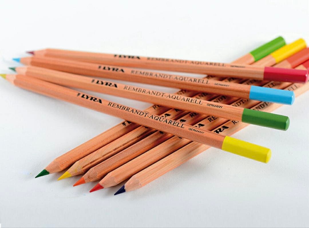 新品★LYRA リラ 水彩色鉛筆 アクアレル メタルボックス 72色　ドイツ製