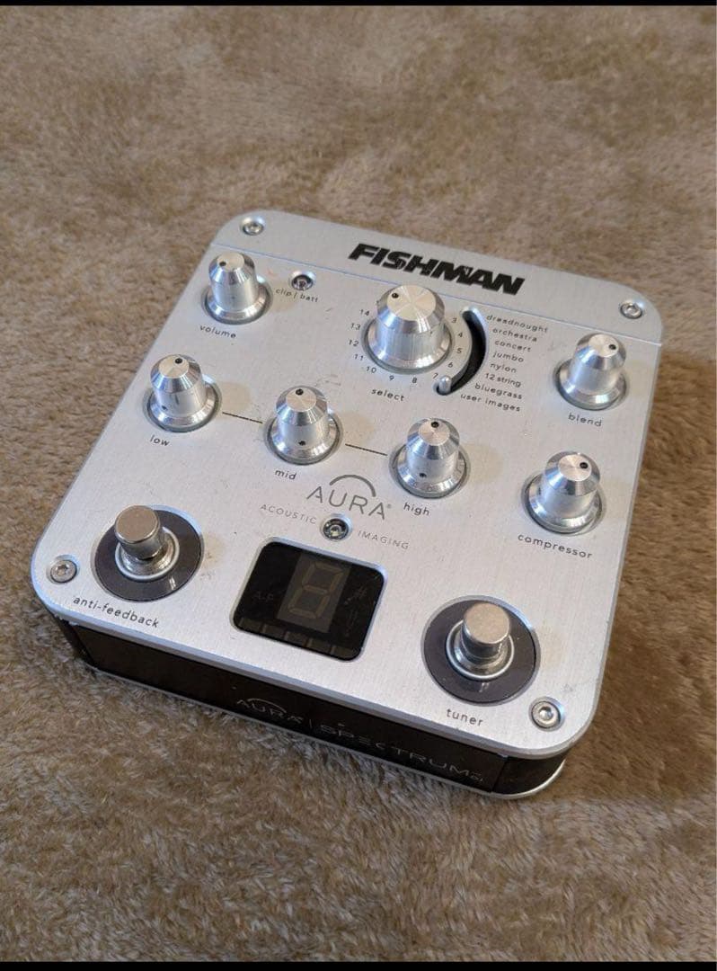 ギター FISHMAN aura junk