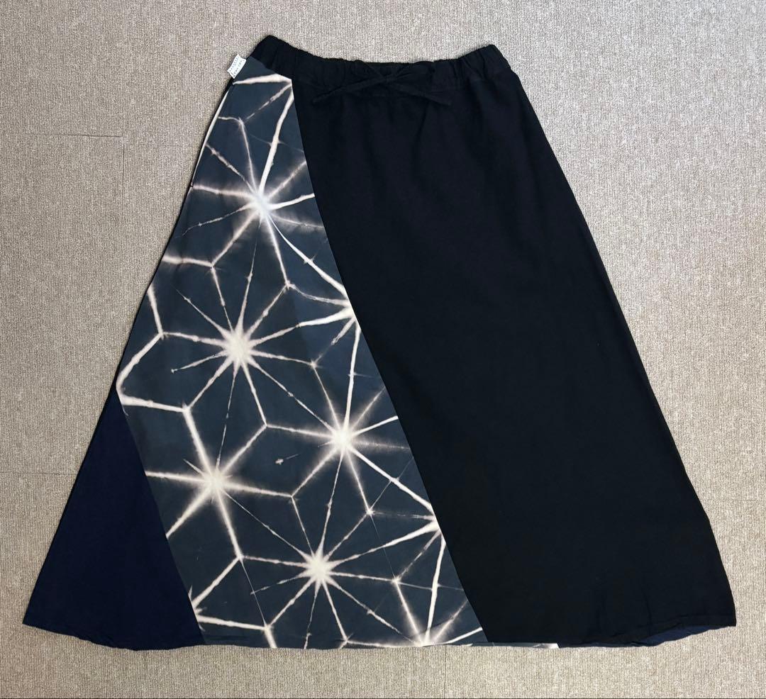 SOU・ SOU たばた絞り 伊勢木綿 20/20 麻混 富士/雪花 麻の葉