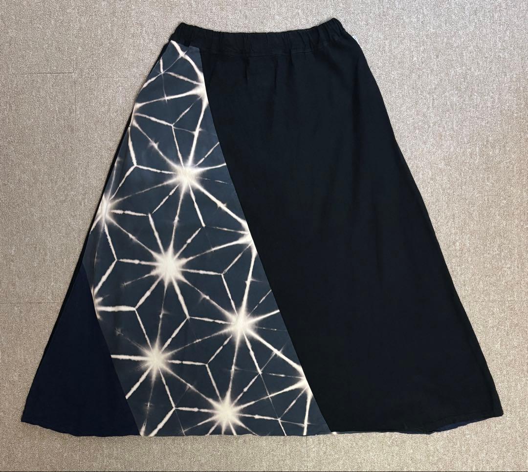 SOU・ SOU たばた絞り 伊勢木綿 20/20 麻混 富士/雪花 麻の葉