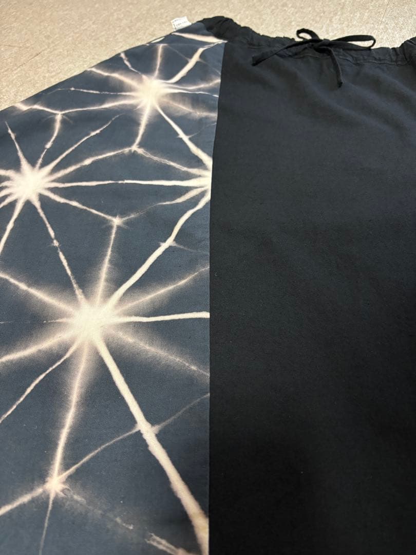 SOU・ SOU たばた絞り 伊勢木綿 20/20 麻混 富士/雪花 麻の葉