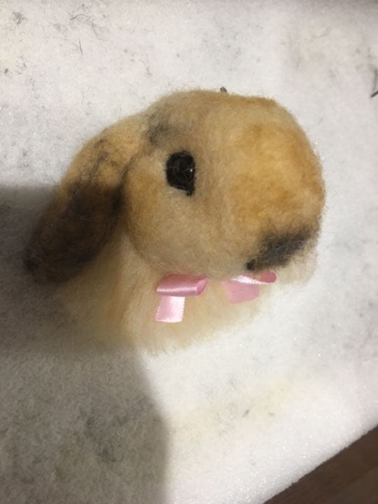 chaco様 うさぎさん 羊毛フェルトストラップ