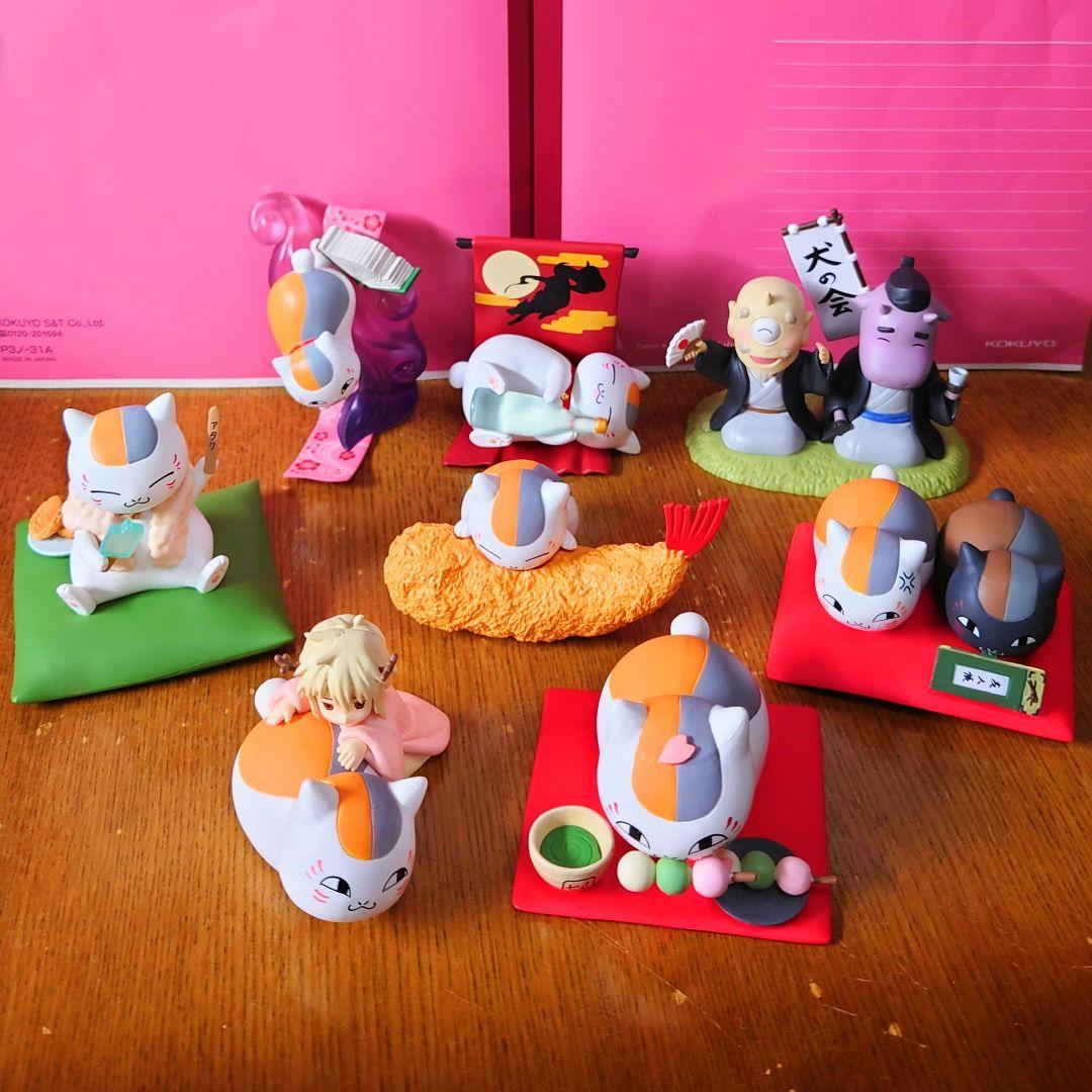 ★夏目友人帳　ニャンコ先生　フィギュア 8体セット★
