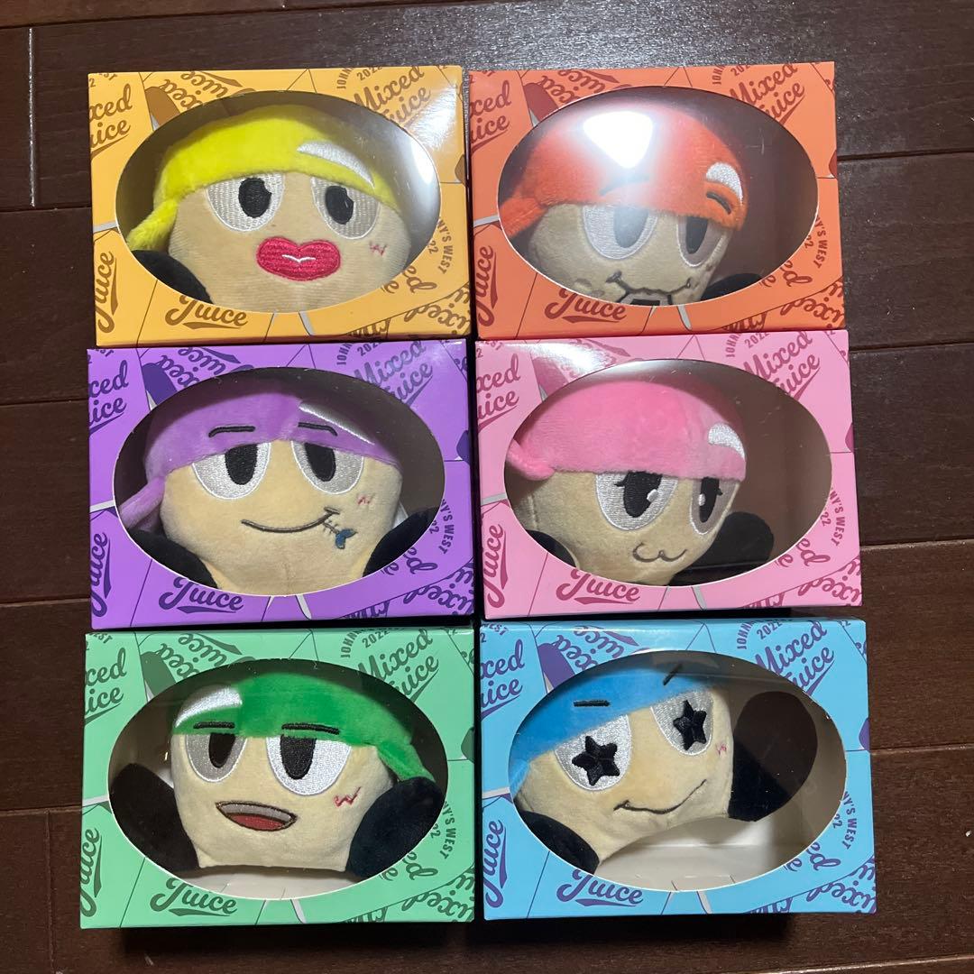 WEST. ぶらさげるヤツ 6体セット