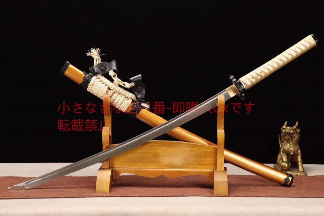 【武士太刀一武魂】 古兵器 武具 刀装具 日本刀 模造刀 居合刀