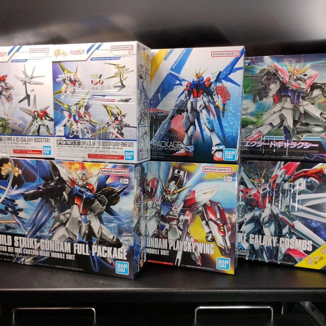 未開封新品 EG.HG.RG 歴代ビルドストライク＋ブースターセット