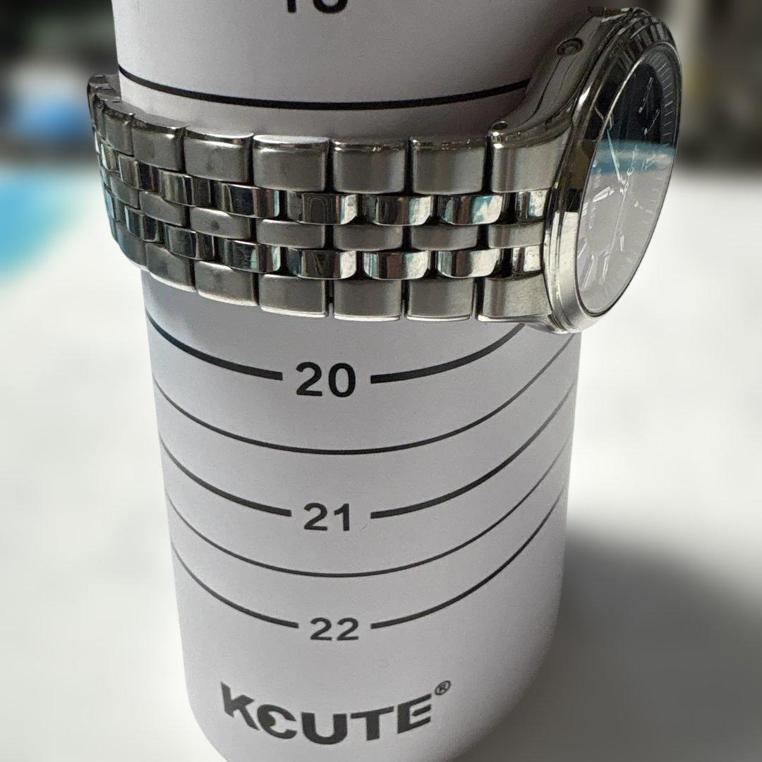 シチズン エクシード H100-T018661 電波ソーラー チタン　黒色文字盤