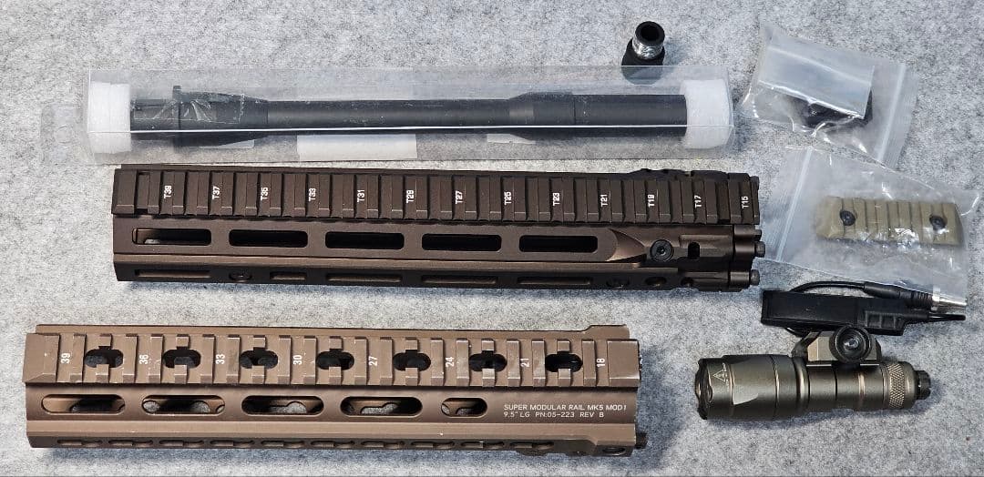 限定値下げ ハンドガード　アウターバレルセット　東京マルイ　MWS