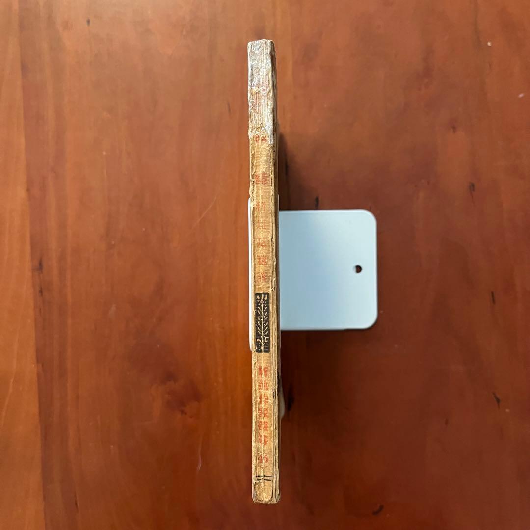 鼻眼鏡　稲垣足穂　新進作家叢書　新潮社　初版本