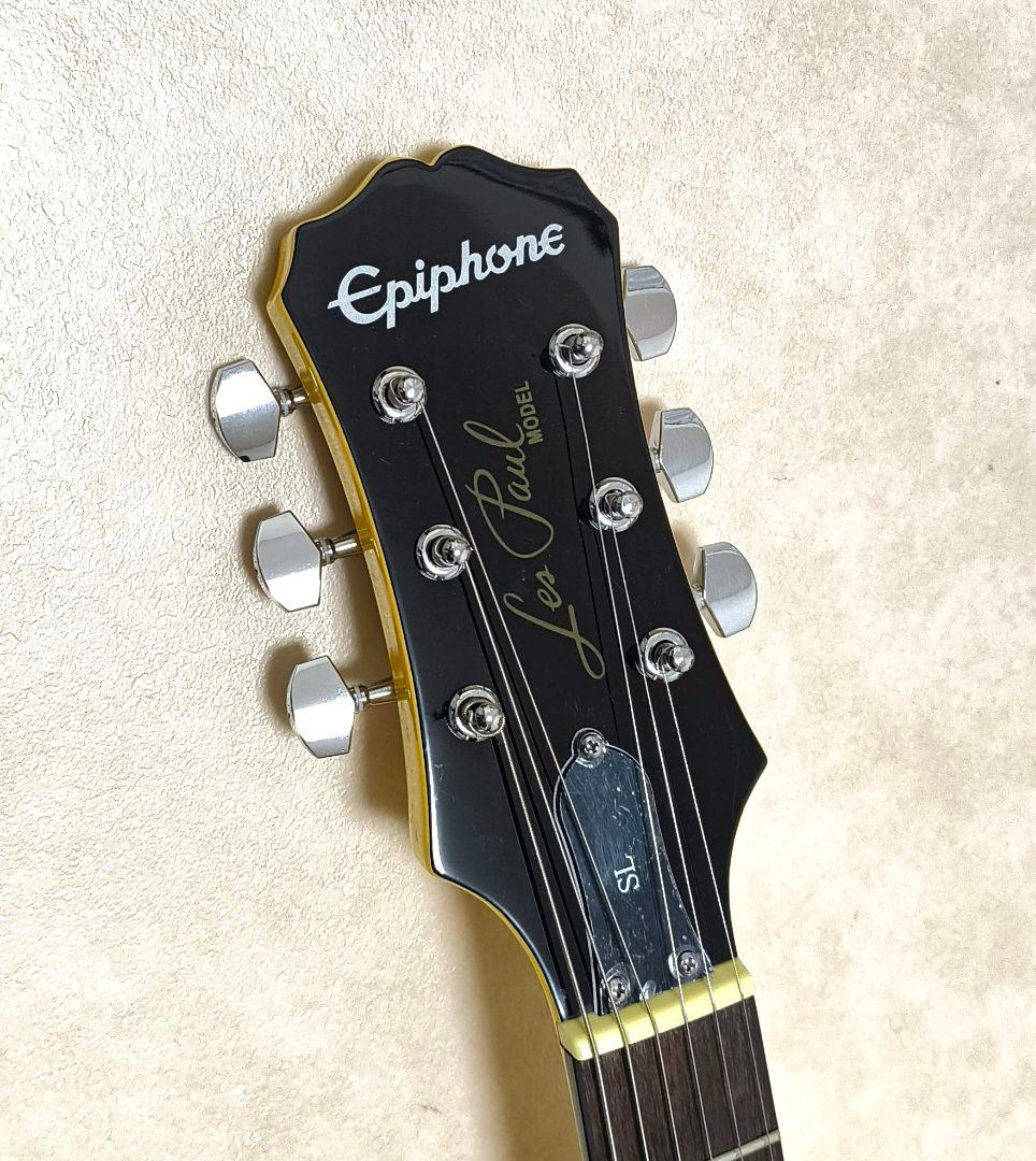 【メンテ済】Epiphone Les Paul SL YL 専用ソフトケース付き