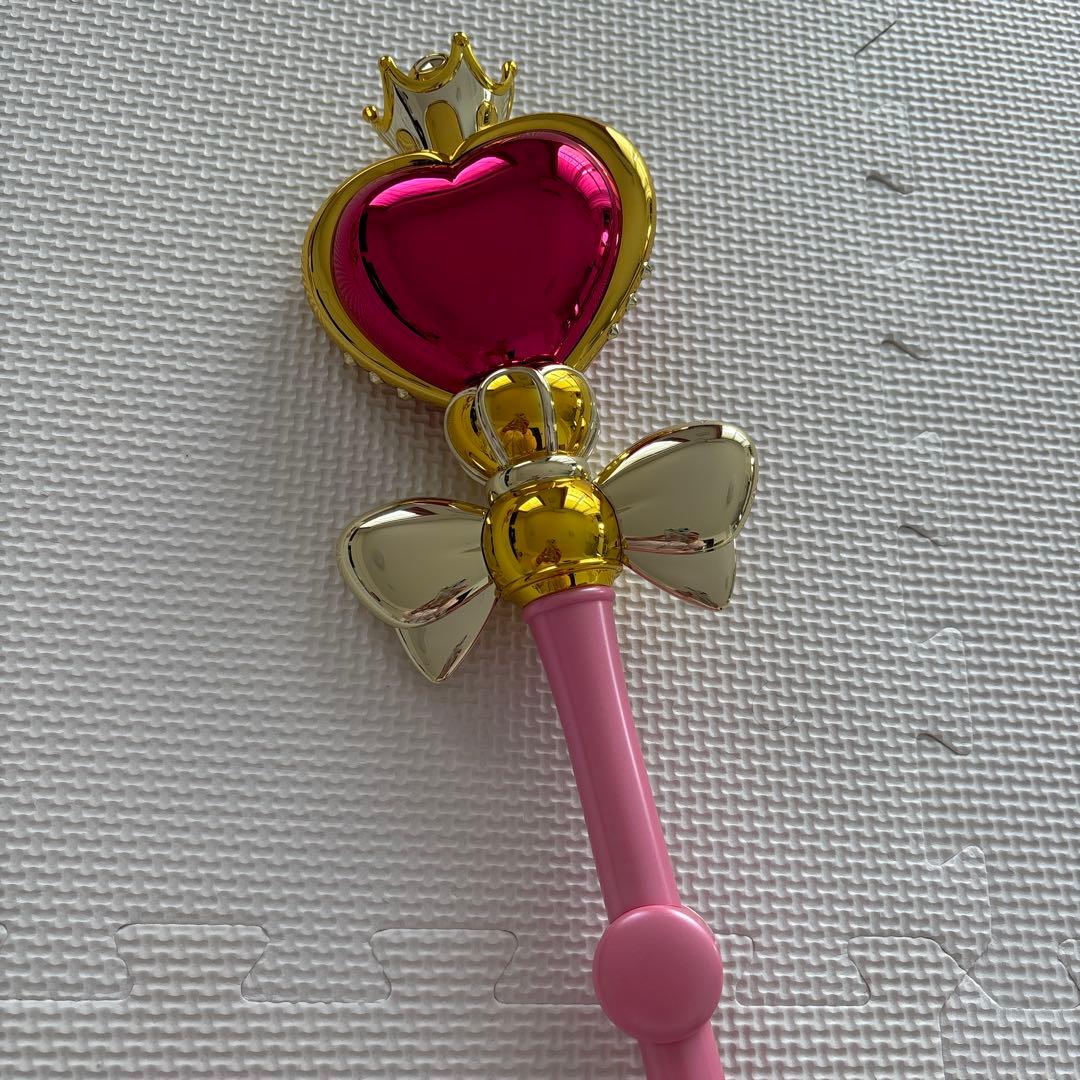 美品♡スパイラルハートムーンロッド　proplica