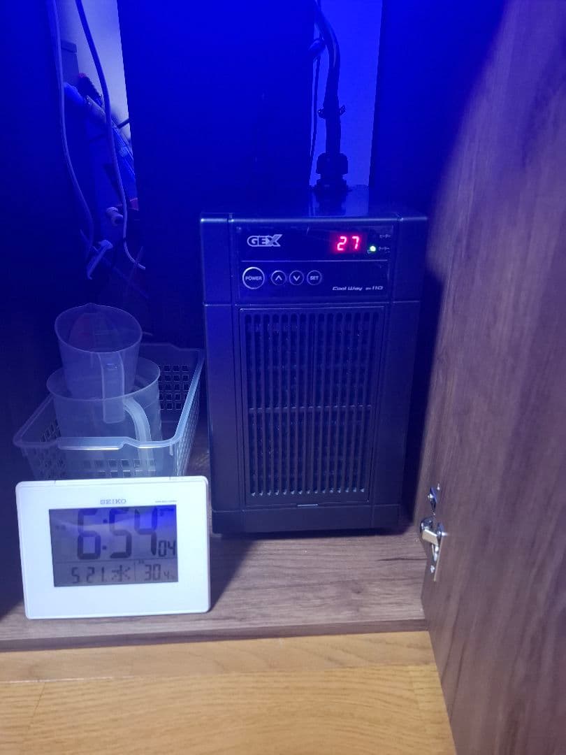 水槽用クーラーGEXクールウェイBK110