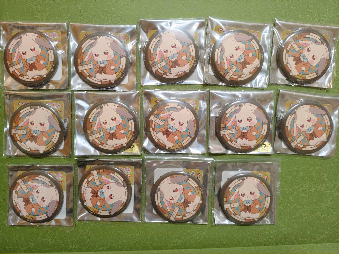 大福　缶バッジ　憧レ百貨店　プリキュア　プリティストア　わんぷり