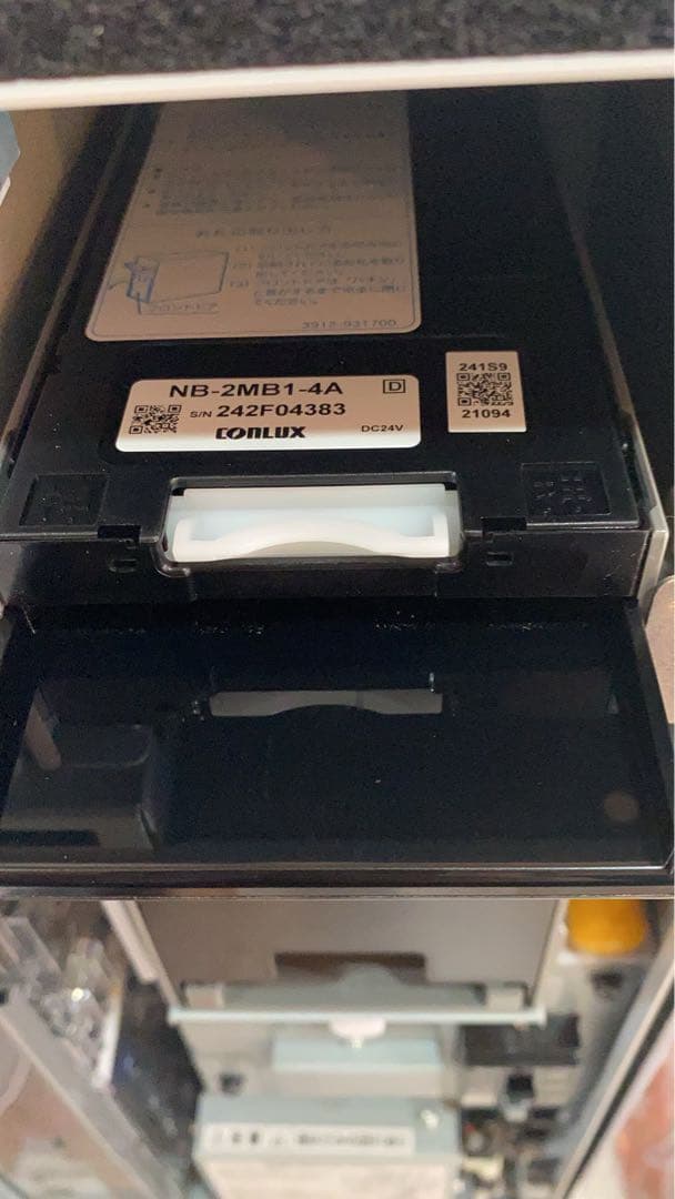 GLORY製 卓上型券売機 新500円/1000円OK食券販売現金型VT-S20