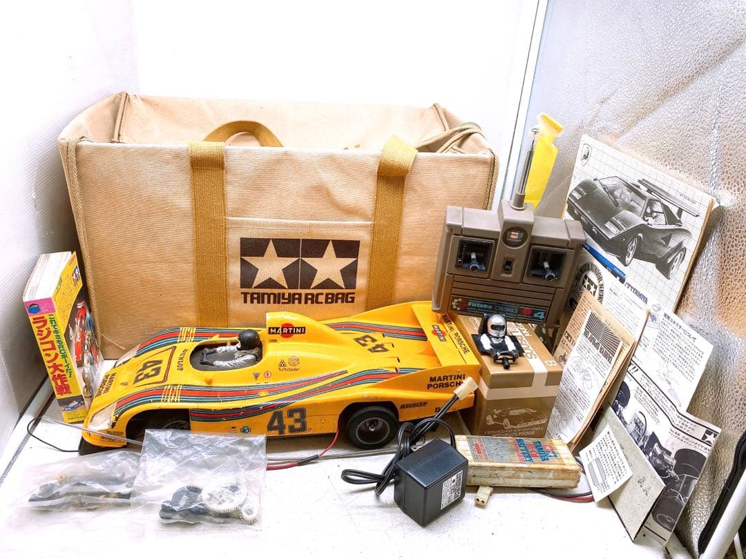 リ*パ様 ●ジャンク品●TAMIYA ポルシェ ラジコン タミヤ ラジコン保管バ