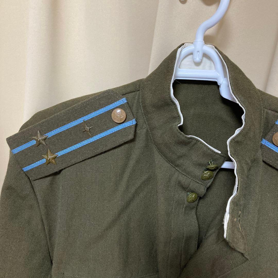 ソ連軍M43空軍将校上下中佐　略帽とベルト