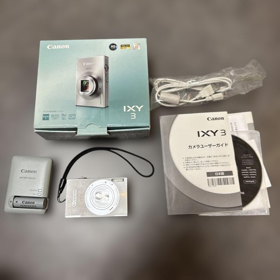 美品　Canon IXY 3 コンパクトデジタルカメラ